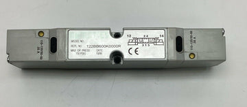 Numatics 122BB600K0000R Pneumatic Valve 110/120 VAC Double Coil w/ Gasket - 0