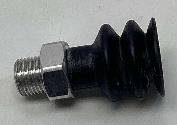 Schmalz FSG-20-NBR-55-G1/8 Bellows Suction Cups, Size 20, G1/8 Male Connection