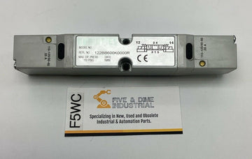 Numatics 122BB600K0000R Pneumatic Valve 110/120 VAC Double Coil w/ Gasket