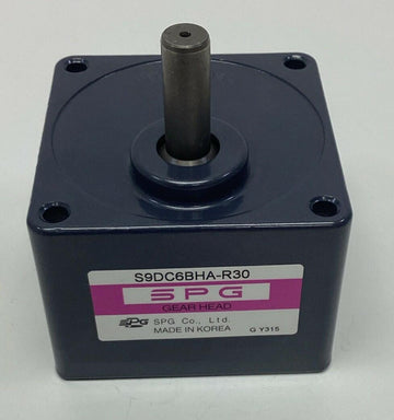 SPG S9DC6BHA-R30 Gear Head for Induction Motor - 0