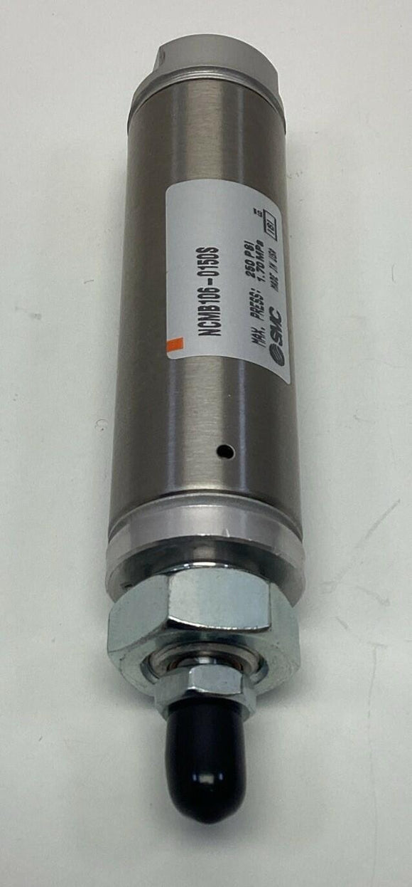 SMC NCMB106-0150S Pneumatic Cylinder 1-1/16'' Bore, 1-1/2'' Stroke Spring Return