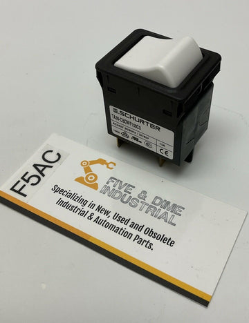 Schurter 4435.0195 10-Amp Thermal Circuit Breaker, Panel Mount 240VAC, 60VDC