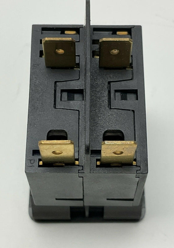 Schurter 4435.0195 10-Amp Thermal Circuit Breaker, Panel Mount 240VAC, 60VDC