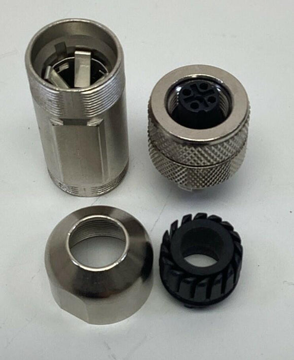 Lumberg 109969 0986-EFC-107 M12, 4-Pole, Female Circular Connector