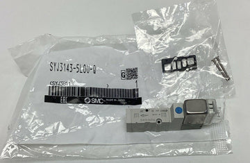 SMC SYJ3143-5L0U-Q  5-Port 24VDC Solenoid Pneumatic Valve - 0