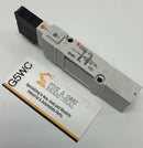 SMC SV3400-5FU Pneumatic 24VDC Solenoid Valve (No Gasket)-1