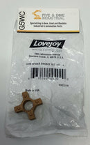 Lovejoy 10409 Bronze Spider L070 1/2'' Coupling Insert, Open Center-1