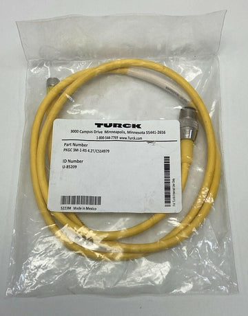 Turck PKGC-3M-1-RS4.2T/CS14979 / U-85209 M8 Female 3-Pin x M12 Male 4-Pin Cable - 0