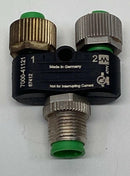 Murr 7000-41121-0000000 M12 T Coupler 60V AC/DC 4-Amps-3