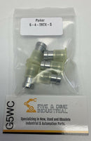 Parker 6-4-TRTX-S Triple Lok 37° Flare Reducer 3/8 x 3/8'' ( 5-Pack)-1