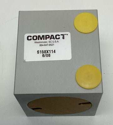 Compact S158X114 Pneumatic Cylinder - 0