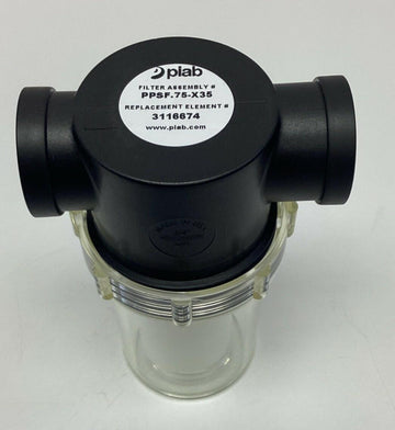 Piab PPSF.75X35 Vacuum Filter 3/4'' NPT Thread - 0