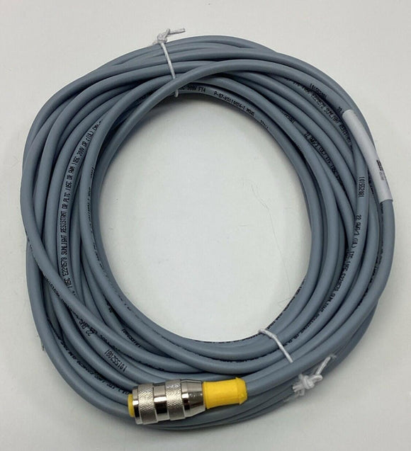 Turck RK 4T-10 / U2160 M12, Female, Straight, 3-Pin Sensor Cable 10 Meters.