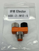 IFM Efector ASB-2-M12-5 M12 5-Pole Micro Splitter (2) Female x (1) Male-2