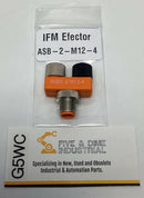 IFM Efector ASB-2-M12-4 M12 4-Pole Micro-Splitter (2) Female x (1) Male-1