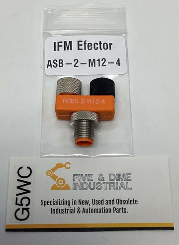 IFM Efector ASB-2-M12-4 M12 4-Pole Micro-Splitter (2) Female x (1) Male