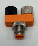 IFM Efector ASB-2-M12-4 M12 4-Pole Micro-Splitter (2) Female x (1) Male-5