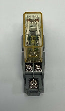 Idec RH1B-UL 24VDC Coil General Purpose Relay 10-Amp, 5-Pin w/ Base-2