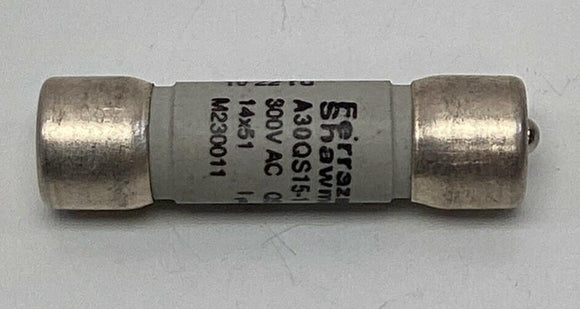 Ferazz Shawmut A30QS15-1  15-Amp 300VAC  14x51 Fuse