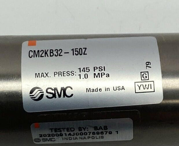 SMC CM2KB32-150Z Double Acting Pneumatic Cylinder 32mm Bore, 150mm Stroke