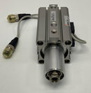SMC MKB40-20L-J79W-1116 Pneumatic Cylinder w/ Reed Switch Sensors-4