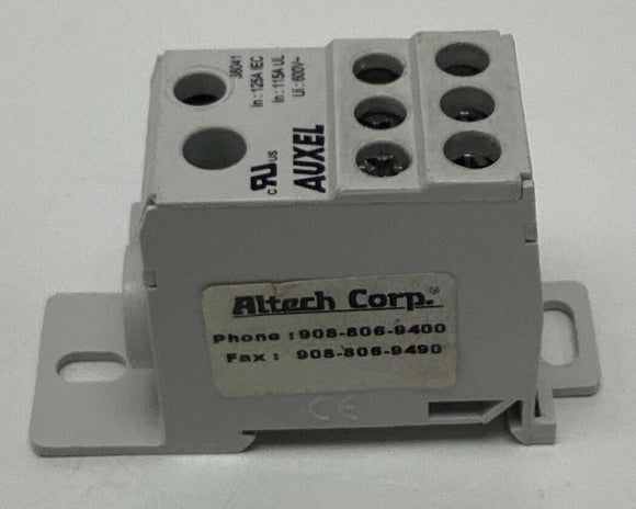 Altech Corp. 38041 Power Distribution Block 115 Amp, 600VAC