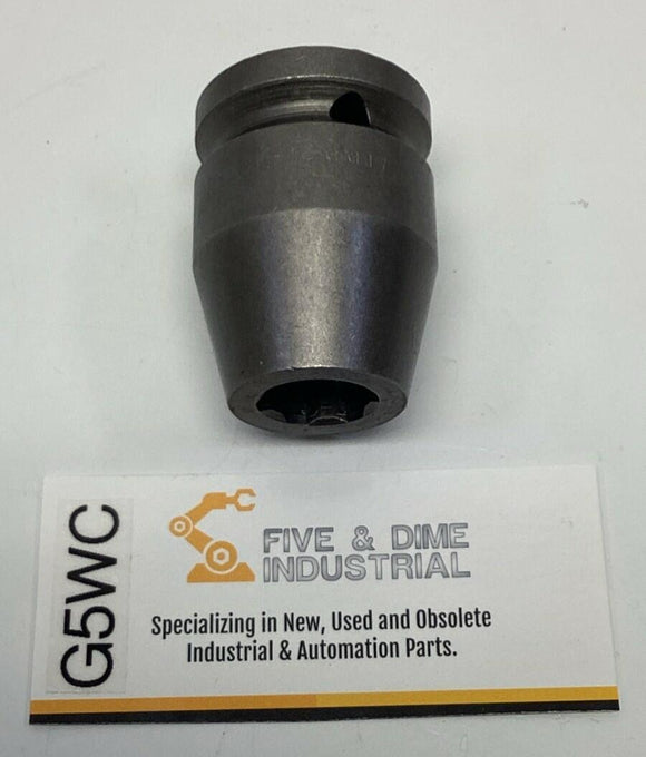 Apex SF-16MM17 16mm 6-Point Surface Drive Impact Socket, 3/4'' Square Drive