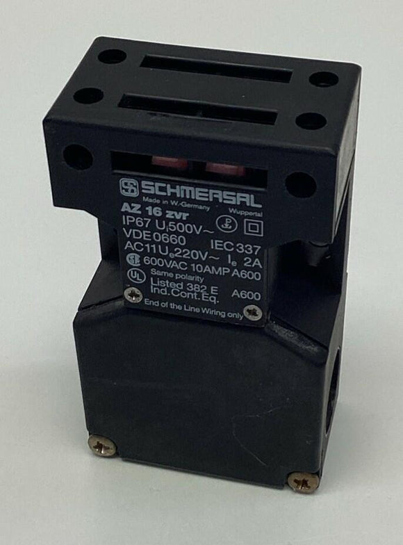 Schmersal AZ-16 Safety Interlock Switch 4-Amp, 230V M16