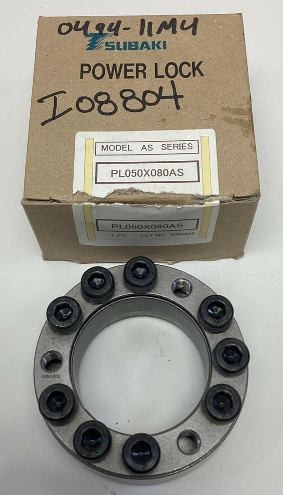 Tsubaki PL050X080AS Power Lock Keyless Bushing 50mm x 80mm