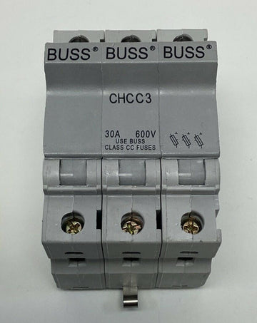 Bussmann Buss CHCC3  3-Pole Fuse Holder 30-Amp, 600V Class CC - 0