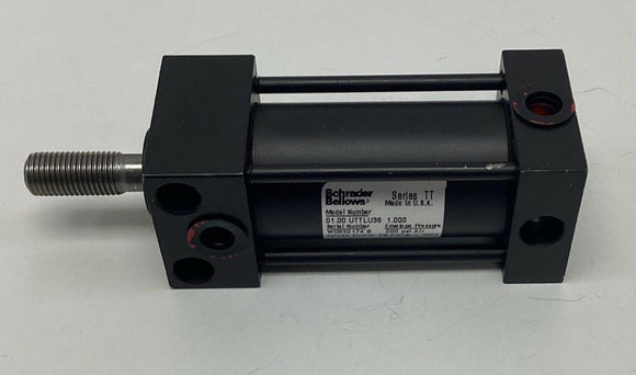 Schrader Bellows 01.00 UTTLU36 Hydraulic Cylinder 1'' Bore, 1'' Stroke 200 PSI