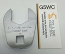 Proto 5338CF 1-3/16"  1/2" Drive Full Polish Crowfoot Wrench Anti-Slip Design-1