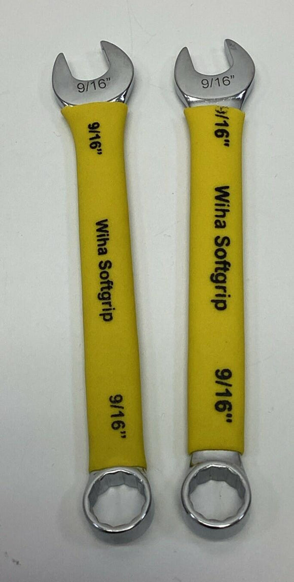 Wiha Softgrip Combination Wrench 9/16'' Package of 2