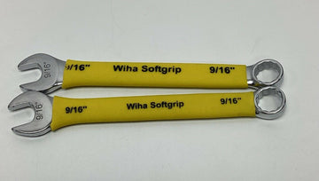 Wiha Softgrip Combination Wrench 9/16'' Package of 2 - 0