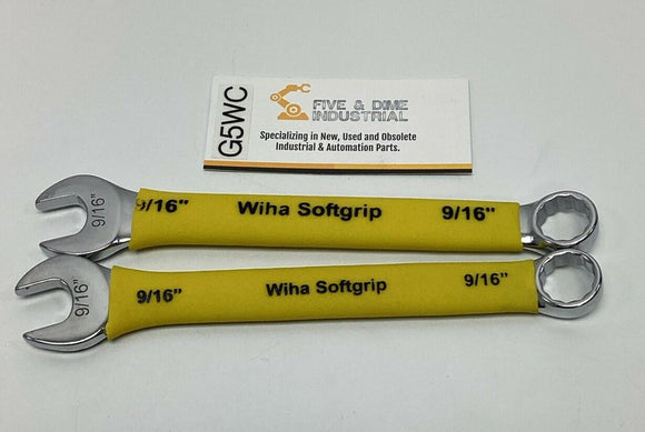 Wiha Softgrip Combination Wrench 9/16'' Package of 2