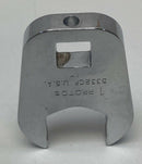 Proto 5332CF 1" 1/2" Drive Full Polish Crowfoot Wrench Anti-Slip Design-4