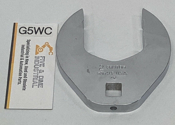 Proto 5364CF 2" 1/2" Drive Full Polish Crowfoot Wrench Anti-Slip Design