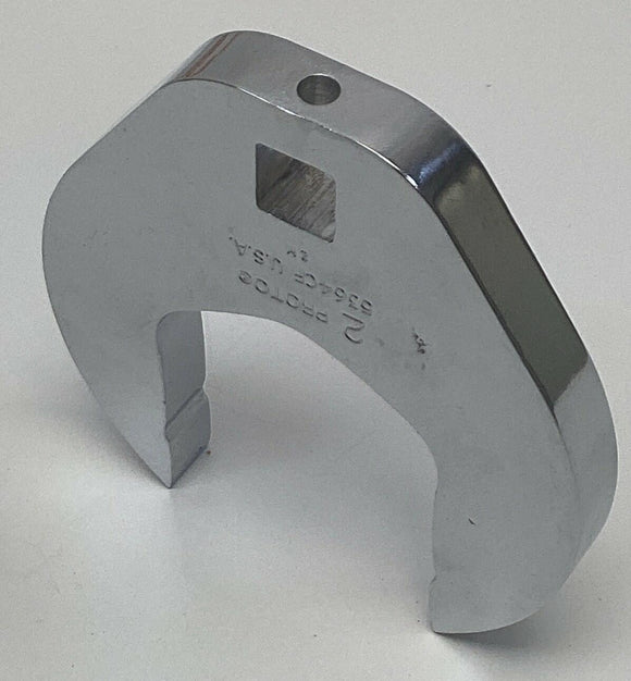 Proto 5364CF 2" 1/2" Drive Full Polish Crowfoot Wrench Anti-Slip Design