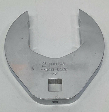 Proto 5364CF 2" 1/2" Drive Full Polish Crowfoot Wrench Anti-Slip Design - 0