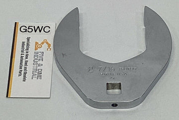 Proto 5378CF 2-7/16" 1/2" Drive Full Polish Crowfoot Wrench Anti-Slip Design