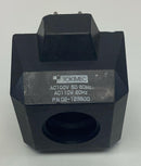 Tokimec 02-123800 Electromagnetic Coil 100-110 VAC 50/60 Hz 1-1/8" Bore-2