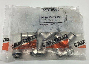 Camozzi 6522-12-3/8 Swivel Male Elbow 12mm OD x G-3/8" 10-Pack - 0
