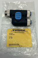 Turck SH-RSM-2RKM-57 / U2-14037 DeviceNet 7/8" Minifast T-Splitter 5-Pole-2