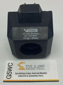 Tokimec 02-123800 Electromagnetic Coil 100-110 VAC 50/60 Hz 1-1/8" Bore-1