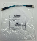 Brad Harrison E11B03002M002 Ethernet Cable M12, 4-Pin, 0.2-Meter Molex-2