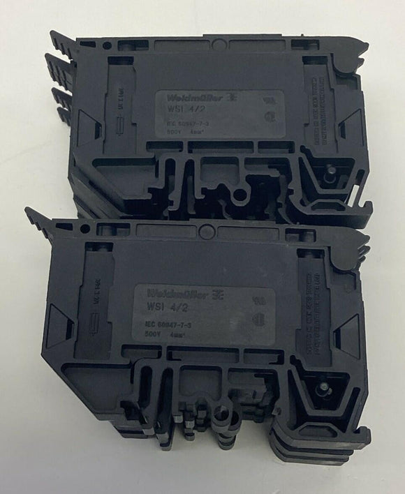 Weidmuller 1880430000 WSI 4/2 Fuse Terminal Block, 500V 10-Pack.