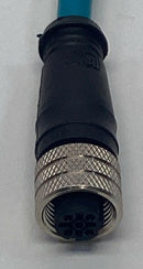 Brad Harrison E11B03002M002 Ethernet Cable M12, 4-Pin, 0.2-Meter Molex-5