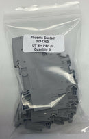 Phoenix Contact 3214360 / UT-4-PE/L/L Gray Multi-Level Terminal Block w/ Ground-2