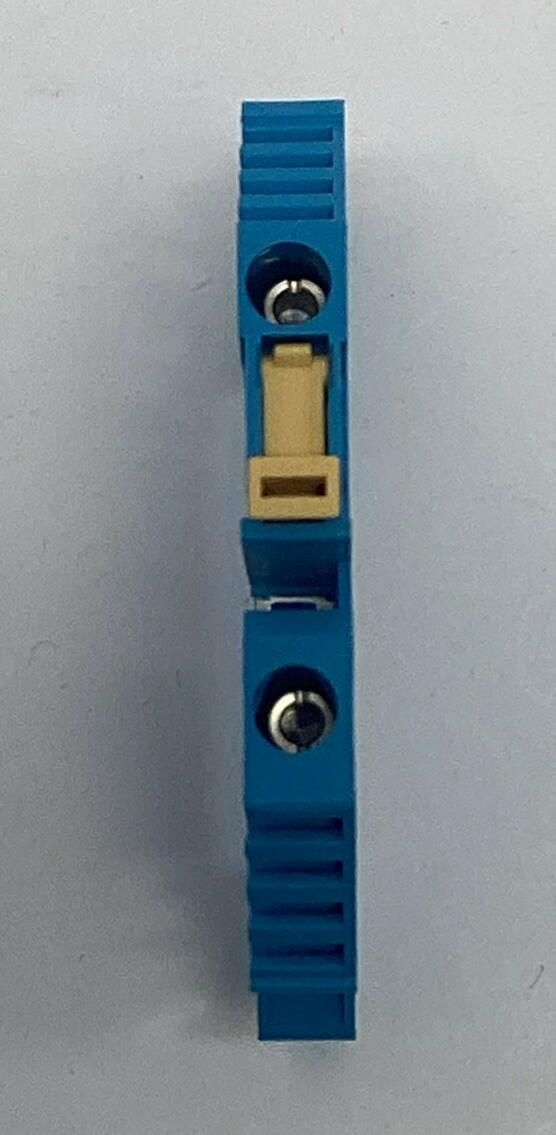 Weidmuller 791019000 WTR-4-BL Test-Disconnect Terminal Block Blue 12-Pack.