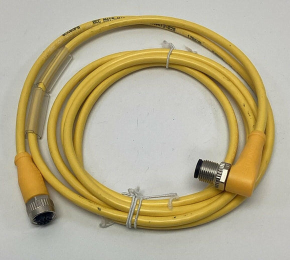 Balluff BCC05P8 M12, A-Coded 5-Pin, 4-Wire Male Angled x Female Straight 2-Meter